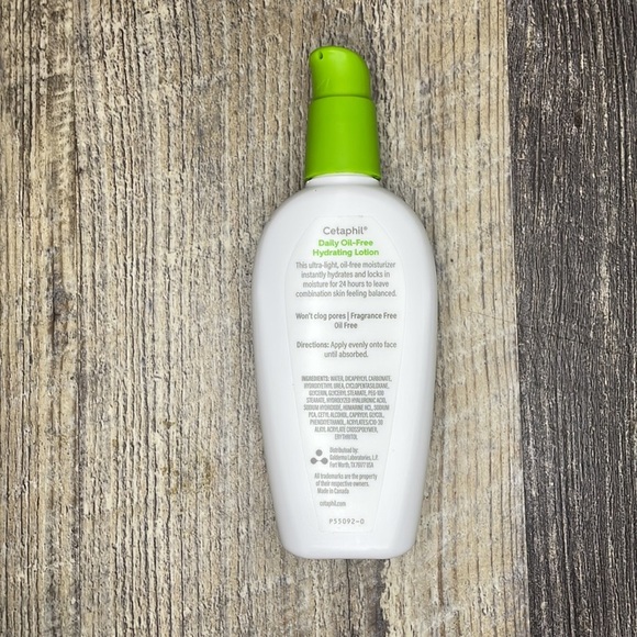 Cetaphil Oil-Free Hydrating Face Lotion with Hyaluronic Acid - 3 fl oz - Picture 4 of 5